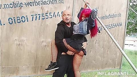 Exhibitionist couple