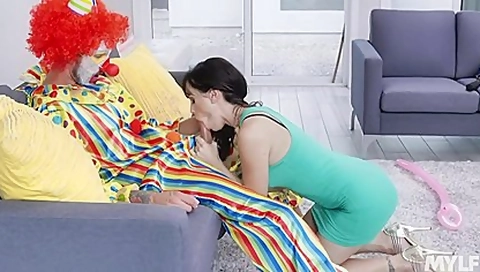 Horny Clown Dick Down