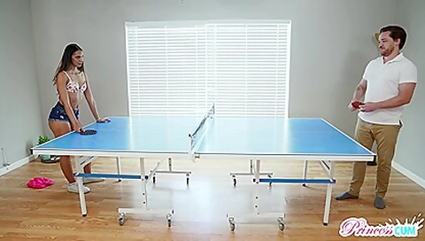 Angelica Cruz - My Little Sis Loves To Play Naked Ping-Pong