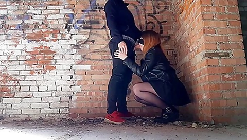 Fucking Guys Ass In An Abandoned Building (pegging)