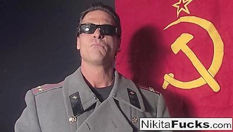 Gets A Gag Order From Her General - Nikita Bellucci, Nikita Von James And Nick Manning