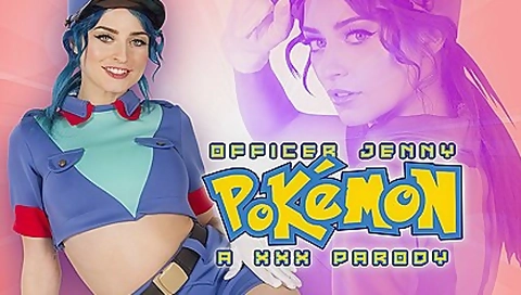 Jewelz Blu In Pokemon: Officer Jenny A Xxx Parody