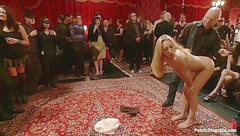 Princess Donna Dolore, Jade Indica And James Deen In Birthday Celebration With Public Spankings