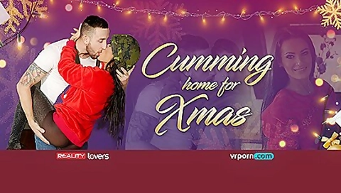 Lexi Dona In Cumming Home For Xmas Pov
