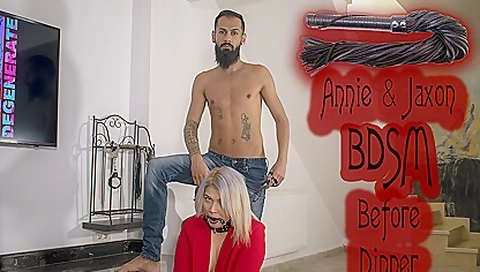 Annie & Jaxon Bdsm Before Dinner