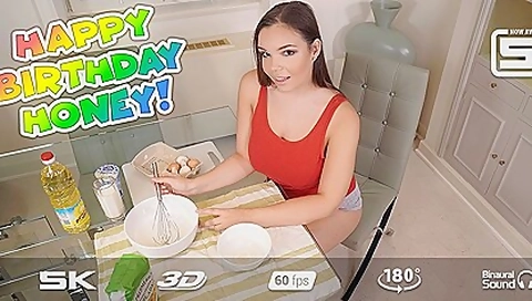 Sofia Rae In Special Birthday Cake