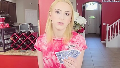 Tristan Summers - Stepsister Loses More Than Her Clothes At Strip Poker - Teaser Video