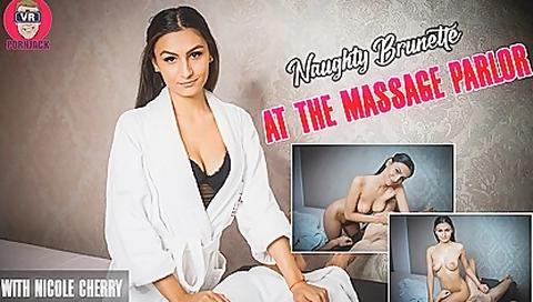 At The Naughty Brunette; Busty Pov - Nicole Cherry