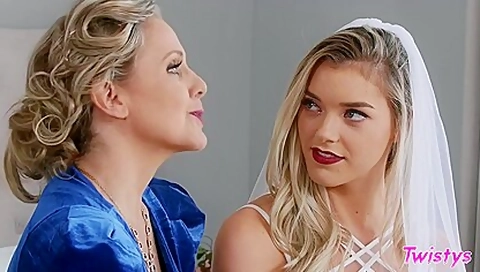His Step mother, Her Wedding - Julia Ann And Anny Aurora